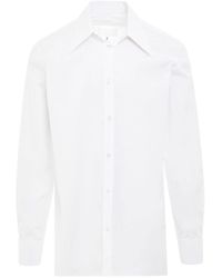 Maison Margiela - Classic Long Sleeve Shirt, , 100% Cotton - Lyst