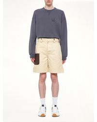 Loewe - Turn-Up Shorts - Lyst