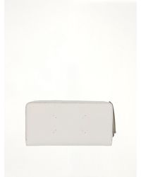 Maison Margiela - Four Stitches Zip Around Wallet - Lyst