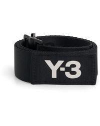 Y-3 - Classic Logo Belt, , 100% Polyester, Size: Medium - Lyst