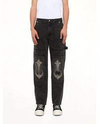 THUG CLUB - Studded Knee Carpenter Pants - Lyst