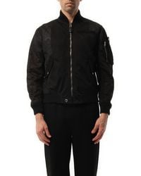 Givenchy - Bomber Mesh Jacket - Lyst