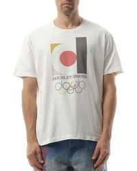 Doublet - 2025Ss Logo T-Shirt, Short Sleeves, 100% Cotton, Size: Small - Lyst