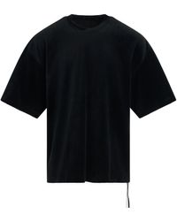Mastermind Japan - 'Bleached Velour Boxy Fit T-Shirt, Short Sleeves, , 100% Cotton, Size: Small - Lyst