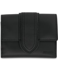 Jacquemus - Le Compact Bambino Leather Pouch, , 100% Cotton - Lyst