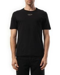 DIESEL - T-Adjust D Logo T-Shirt, Round Neck, Short Sleeves, 100% Cotton - Lyst