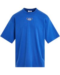 Off-White c/o Virgil Abloh - Off- 'Bandana Arrow Skate T-Shirt, Short Sleeves, Nacutical, 100% Cotton, Size: Small - Lyst