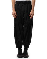 Y-3 - 3 Stripe Parachute Pants, 100% Polyamide, Size: Small - Lyst