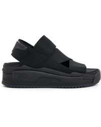 Y-3 - Rivalry Sandals, , 100% Rubber - Lyst