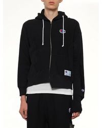 Undercover - X Champion Zip Hoodie - Lyst
