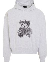 we11done - 'New Teddy Back Logo Hoodie, , 100% Cotton, Size: Small - Lyst