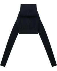 Rick Owens - Cowl Pull Knit Sweater - Lyst