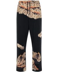 WOOYOUNGMI - Volcano Print Sweatpants - Lyst