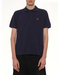 KENZO - Gots Boke Flower Embroidered Slim Polo - Lyst