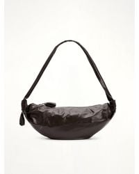 Lemaire - Soft Croissant Medium Paper Leather Bag - Lyst