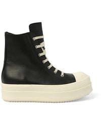 Rick Owens - Mega Bumper Sneaks Sneakers, 100% Calf Leather - Lyst
