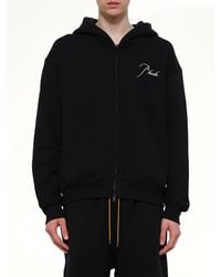 Rhude - Classique Zip Up Hoodie - Lyst