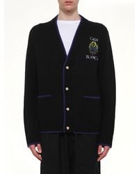 CASABLANCA - Flaming Tennis Ball Cardigan - Lyst