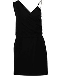 Givenchy - Short Dress With Drapped Top - Lyst