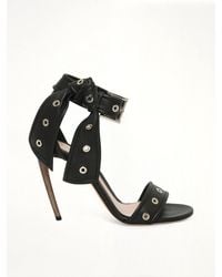McQueen - Leather Sandals - Lyst