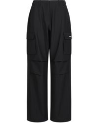Coperni - Tailored Wide Leg Cargo Pants, 100% Polyester, Size: Small - Lyst