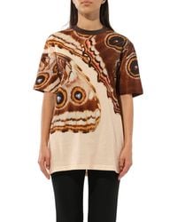 Givenchy - Podium T-Shirt Wth Butterfly Print, Short Sleeves - Lyst
