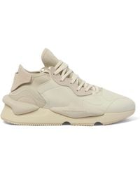 Y-3 - Kaiwa Sneakers, Off/Cream, 100% Leather - Lyst