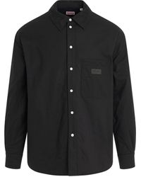 KENZO - 'Bicolour Kp Padded Overshirt, Long Sleeves, , 100% Cotton, Size: Small - Lyst