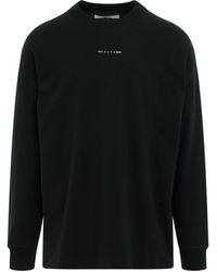1017 ALYX 9SM Visual L/s T-shirt In Black