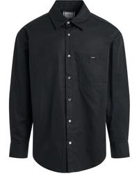 WOOYOUNGMI - Back Logo Long Sleeve Shirt, , 100% Cotton - Lyst