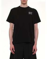 Sacai - Geoff Embroidery T-Shirt - Lyst