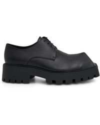 Balenciaga - Rhino Derby Shoes, , 100% Calfskin - Lyst