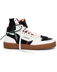 Off-White c/o Virgil Abloh - Off- 3.0 Off Court Calf Leather Sneakers, /, 100% Rubber - Lyst