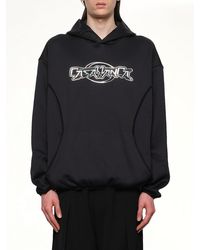CASABLANCA - Oversized Panelled Hoodie - Lyst