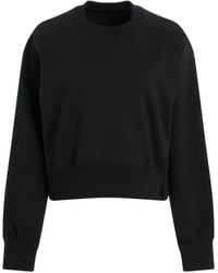 Sacai - S Sweat Jersey Pullover, Long Sleeves, , 100% Cotton - Lyst