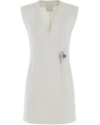 Givenchy - Padlock Denim Dress, , 100% Cotton - Lyst