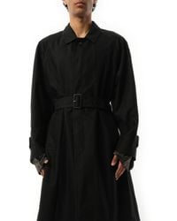 Maison Margiela - Belted Trench Coat, Long Sleeves, 100% Cotton - Lyst