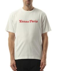 KENZO - Verdy Market Oversize T-Shirt, Short Sleeves, 100% Cotton, Size: Small - Lyst