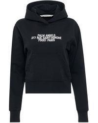 Palm Angels - '75001 Hoodie, Long Sleeves, , 100% Cotton, Size: Small - Lyst