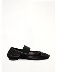 MM6 by Maison Margiela - Mesh Ballet Shoe - Lyst