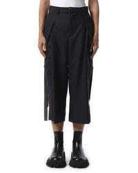Sacai - Suiting Cargo Pants, 100% Cupro - Lyst