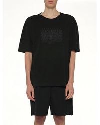 Maison Margiela - Slubby Logo T-Shirt - Lyst