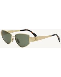 Celine - Cl40293U 5530N Metal Sunglasses - Lyst