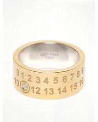 Maison Margiela - Lab-Grown Diamond Number Ring 10Mm - Lyst