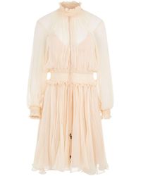 Chloé - Robe Dress, 100% Silk - Lyst