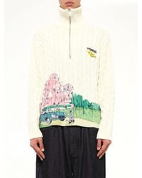 House of Errors - Crime Scene Cable Knit Sweater - Lyst
