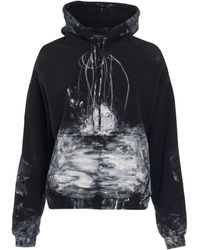 Balenciaga - Painter Fitted Hoodie, 100% Cotton - Lyst