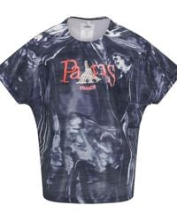 Doublet - Mirage Printed T-Shirt, Short Sleeves, 100% Polyester, Size: Small - Lyst