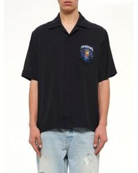 CASABLANCA - Sahara Twilight Cuban Collar Ss Shirt - Lyst