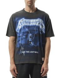 Represent - Metallica Ride The Lightning T-Shirt, Short Sleeves, 100% Cotton, Size: Small - Lyst